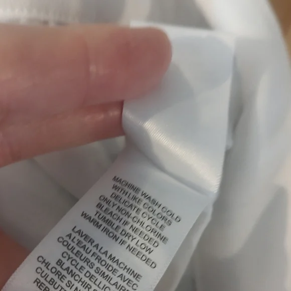 Laundry by Shelli Segal Blue and White Midi Pencil Skirt Size 8 EUC - Picture 10 of 11